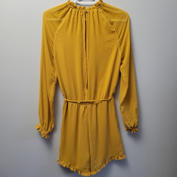 Wayf Marigold Long Sleeve Romper - Picture 7 of 9